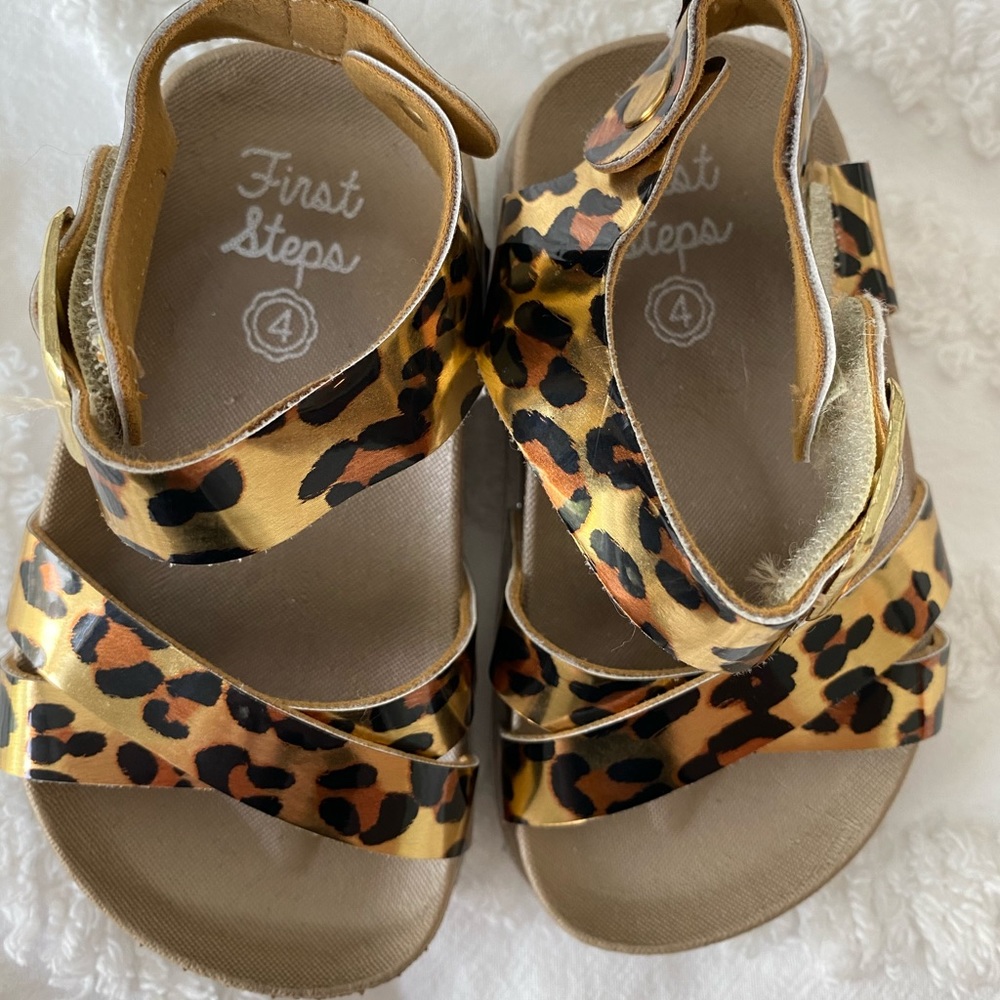 First Steps leopard sandals - Picture 6 of 6